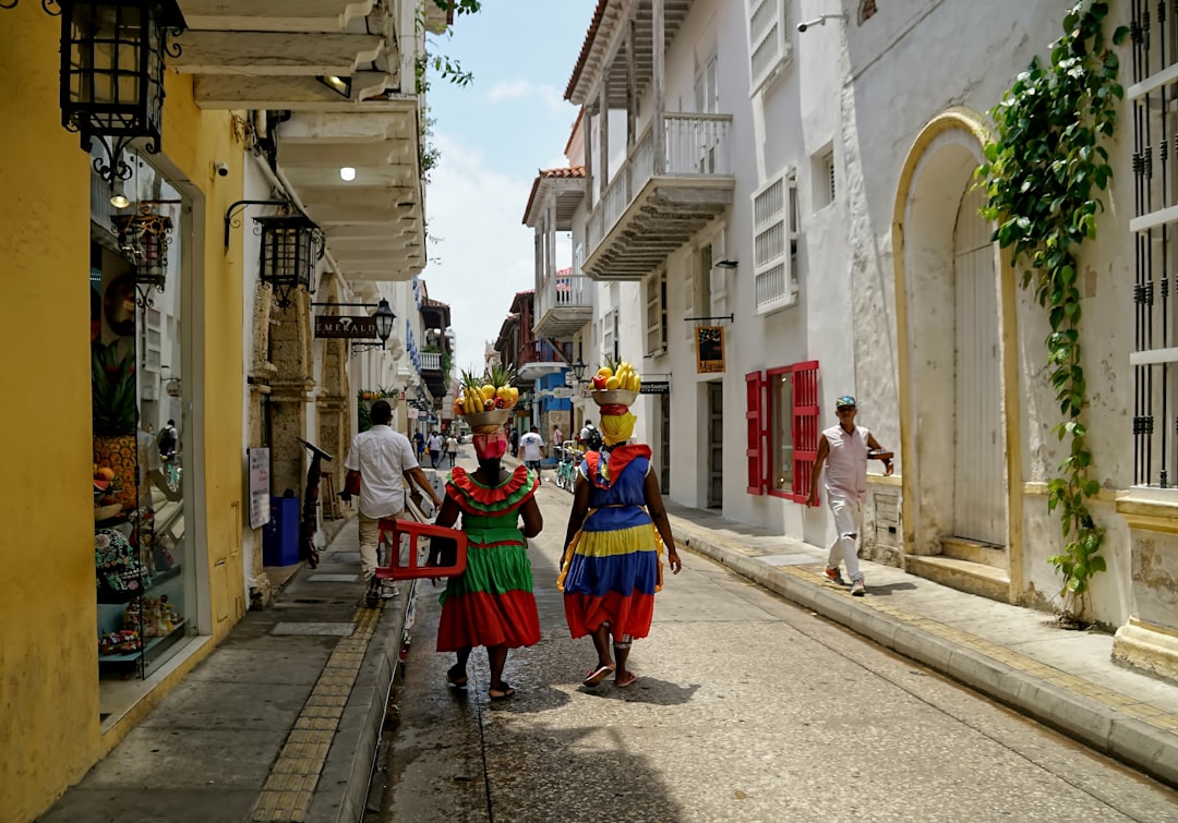 Colorful Colombian social energy photographed in Cartagena